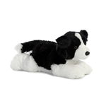 Big Cami the Stuffed Border Collie Flopsie by Aurora