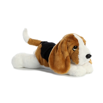 Gertie the Stuffed Basset Hound Flopsie by Aurora