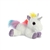 Rainbow the Stuffed White Unicorn Flopsie by Aurora
