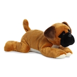 Chad the Stuffed Boxer Flopsie by Aurora