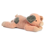 Oink the Jumbo Stuffed Spotted Pig by Aurora