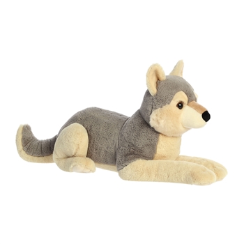 Jumbo Plush Wolf Super Flopsie Stuffed Animal by Aurora