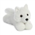 Little Ghost the Stuffed White Wolf Mini Flopsie by Aurora