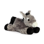 Little Bubba the Stuffed Donkey Mini Flopsie by Aurora