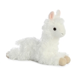 Little Ansy the Stuffed Alpaca Mini Flopsie by Aurora