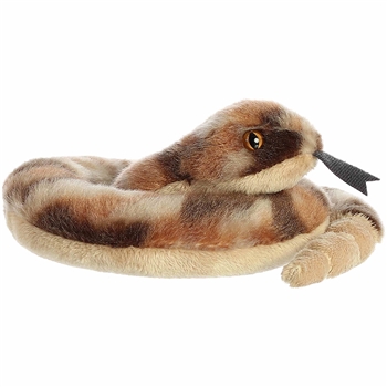 Little Ruse the Stuffed Rattlesnake Mini Flopsie by Aurora