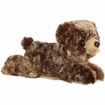 Little Brownie the Stuffed Brown Bear Mini Flopsie by Aurora
