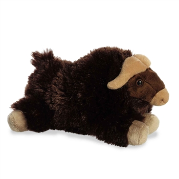 Little Mori the Stuffed Muskox Mini Flopsie by Aurora