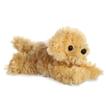 Little Ginny the Stuffed Goldendoodle Mini Flopsie by Aurora