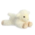 Little Luna the Stuffed Lamb Mini Flopsie by Aurora