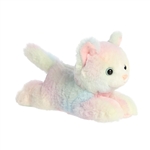 Plush Rainbow Kitten Mini Flopsie by Aurora