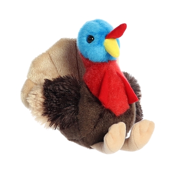 Thomas the Stuffed Turkey Mini Flopsie by Aurora