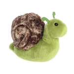 Slow the Stuffed Snail Mini Flopsie by Aurora