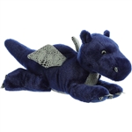 Sapphire the Stuffed Blue Dragon Flopsie by Aurora