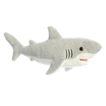 Stuffed Great White Shark Flopsie by Aurora