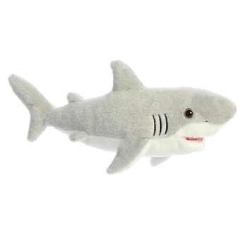 Stuffed Great White Shark Flopsie by Aurora