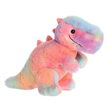 Tropicolor T-Rex Stuffed Animal Watercolor Dinos by Aurora