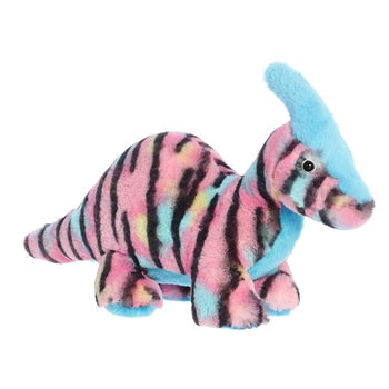 Pink Parasaur Stuffed Animal Watercolor Dinos by Aurora