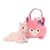 Fancy Pals Plush Bubblegum Llama with Pink Bag by Aurora