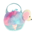 Fancy Pals Plush Dog with Cotton Candy Bag by Aurora