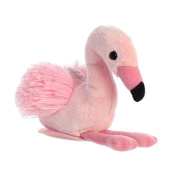 Fay the Stuffed Flamingo Magnetic Shoulderkins Plush by Aurora