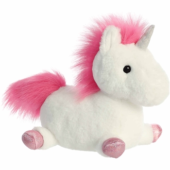 Hot Pink Unicorn Stuffed Animal Macaron Plush by Aurora