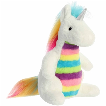 Jaxon the Rainbow Stuffed Unicorn Prisma Party Plush by Aurora