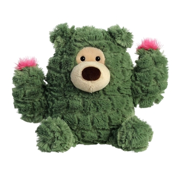 Small Stuffed Bear Cactus Kingdom Plush by Aurora