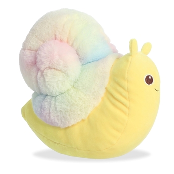 Multicolored Squishy Stuffed Snail Squishiverse Plush by Aurora