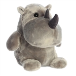 Happy Rhino Stuffed Animal by Aurora
