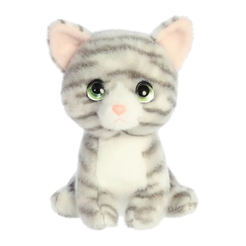 Petites Misty the Plush Grey Tabby Cat by Aurora