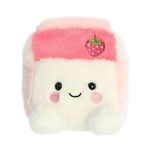 Fresa the Plush Strawberry Milk Palm Pals by Aurora