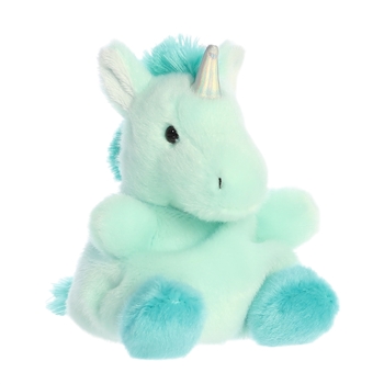 Tilly the Plush Blue Unicorn Palm Pals by Aurora