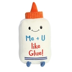 Me + U like Glue Plush Glue Bottle by Aurora