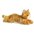 Ginger the Stuffed Orange Tabby Cat 16.5 Inch Grand Flopsie by Aurora