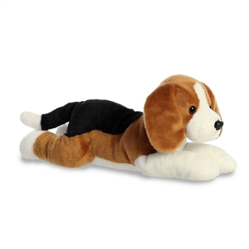 Buddy the Stuffed Beagle 16.5 Inch Grand Flopsie by Aurora