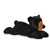 Blackstone the Stuffed Black Bear 16.5 Inch Grand Flopsie by Aurora