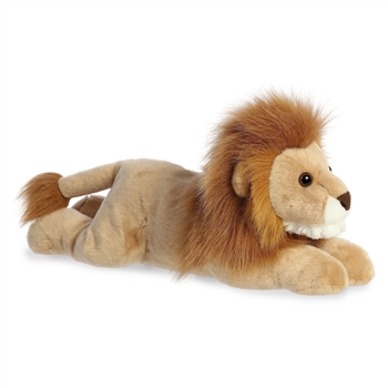 Leonardus the Stuffed Lion 16.5 Inch Grand Flopsie by Aurora