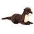 Sliddy the Stuffed River Otter 16.5 Inch Grand Flopsie by Aurora