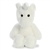 Small Stuffed White Unicorn Cuddly Friends Plush by Aurora