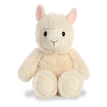 Small Stuffed Llama Cuddly Friends Plush by Aurora