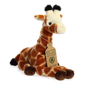 Eco Nation Stuffed Giraffe by Aurora