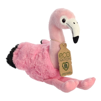 Eco Nation Stuffed Flamingo by Aurora