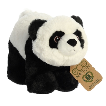 Eco Nation Stuffed Panda Bear by Aurora