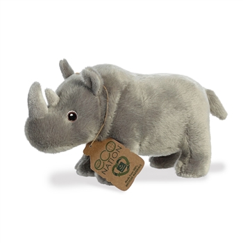 Eco Nation Stuffed Rhinoceros by Aurora