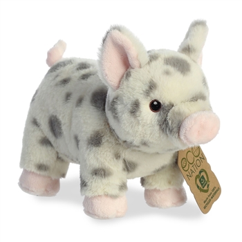 Eco Nation Stuffed Spotted Pig by Aurora