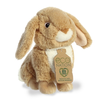 Eco Nation Stuffed Lop-Eared Rabbit by Aurora