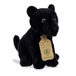 Eco Nation Stuffed Black Panther by Aurora