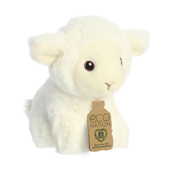 Eco Nation Mini Stuffed Lamb by Aurora