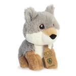 Eco Nation Mini Stuffed Wolf by Aurora